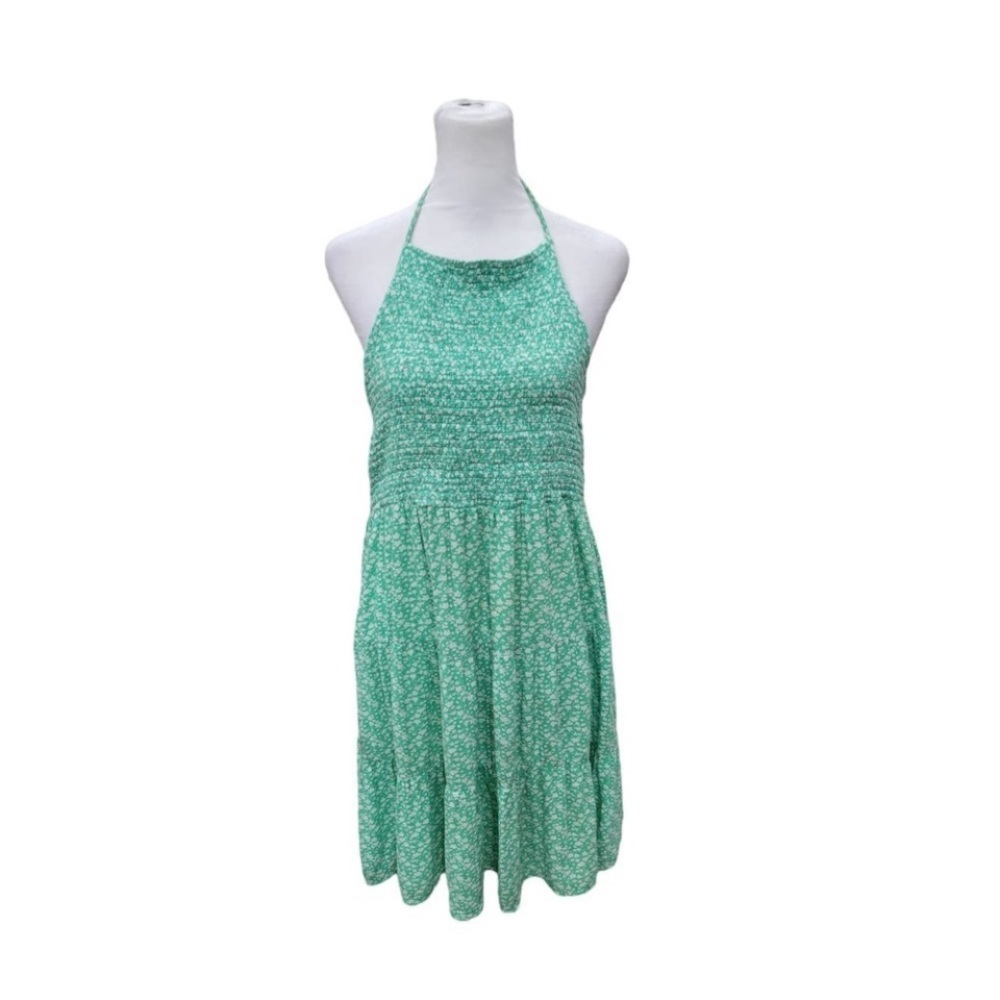 American Eagle Outfitters Green Floral Midi  Dress 👗🌸👗
